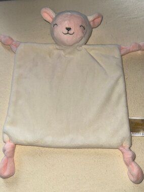 DAN DEE Lamb Collector’s Choice Security Blanket See video of Rattle Toy Knotted